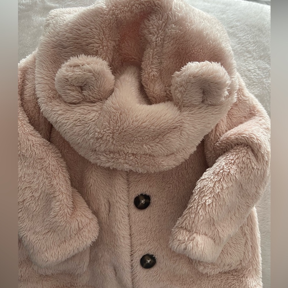 Fleece baby girl sweeter